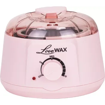 Výživa nehtů Profesionální ohřívač depilačního vosku LoveWax AX300 růžový 100W, 500 ml (Ohřívač depilačního vosku LoveWax AX300)