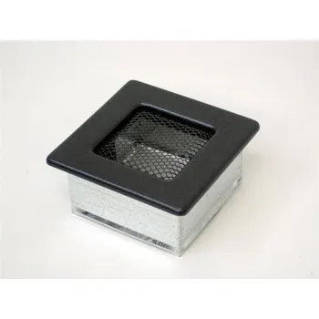 Větrací mřížka Krbová mřížka 110 x 110 grafit KRATKI