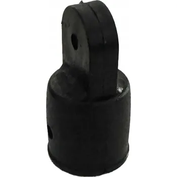 Koncová objímka pro bimini 22mm, černá barva