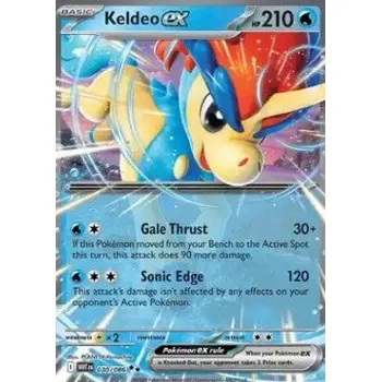Karetní hra Pokémon WHT 030/086 Keldeo ex - White Flare Stav: Near Mint
