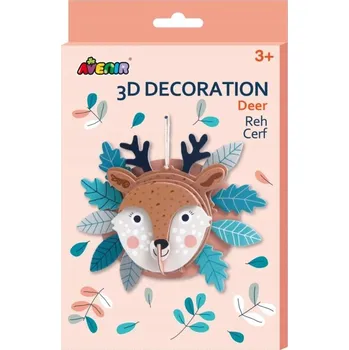 Obraz 3D Dekorace Ruční Práce pro DĚTI - Sada Jelen