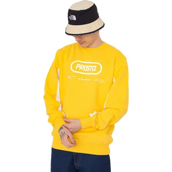 Pánská mikina Mikina Bez Kapuce Prosto Rounds Yellow - L