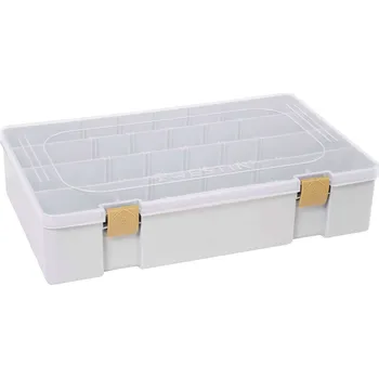 Pouzdro na rybářské vybavení Westin Krabička W3 Tackle Box Grey Clear Velikost: 36x22,5x8cm