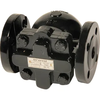 Ventil Odvaděč kondenzátu plovákový AYVAZ SK 70 PN 25 přírubový Verze: DN 15 (14 bar)