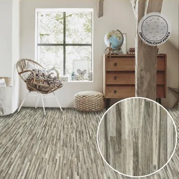 pvc podlaha PVC podlaha Breno TOPTEX Line Oak 906L Označení šíře role: 5 m