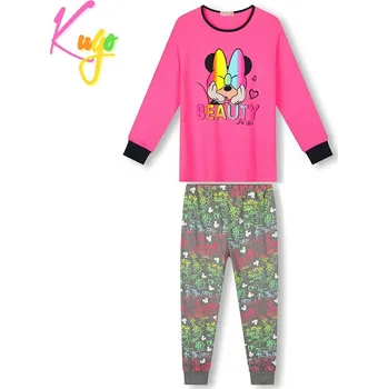 Dívčí pyžamo Dívčí pyžamo s Minnie Kugo, vel. 146 tm. růžová