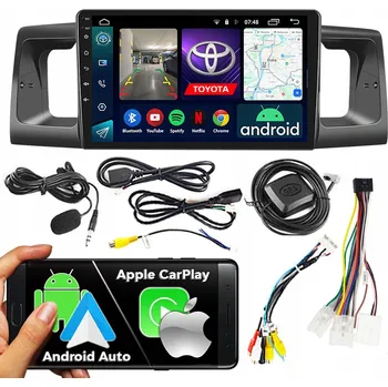 Autorádio AUTORÁDIO NCS RS-305 TOYOTA COROLLA E12 2001-2007 ANDROID NAVIGACÍ