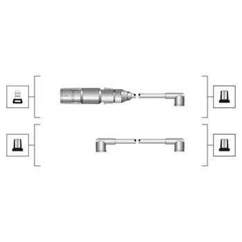 Zapalovací kabel Sada kabelů pro zapalování, 941319170071