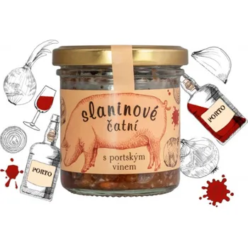 Pesto Slaninové čatní s portským vínem 155g
