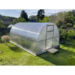 Zahradní skleník LEGI OREGANO 8 x 3 m, 4 mm GA179973 2x závěsná sada LEGI na popínavé rostliny v hodnotě 1152 Kč ZDARMA