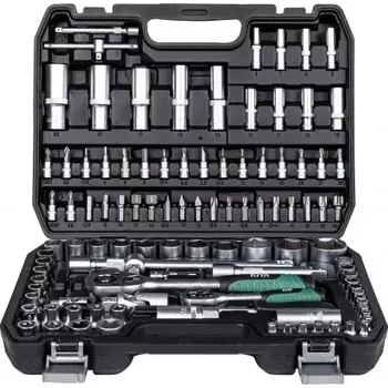 Sada nářadí Sada nástrčných klíčů – 108 dílů 1/2" + 1/4" RT2015