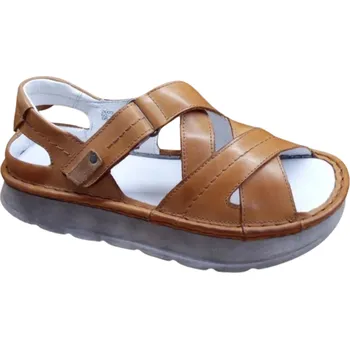 Dámské sandále LESTA Sandály 2603-5-1 hnědá Velikost: 40