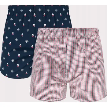 Pánská móda Pánské vánoční boxerky PAKO LORENTE z bavlny, vel XXL