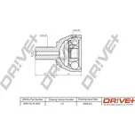 Sada kloubů, hnací hřídel, DP2110.10.1872