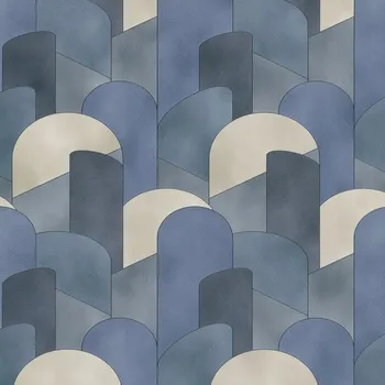 Tapeta TAPETA GEOMETRICKÝ VZOR 3D VINYLOVÁ NA VLIESU