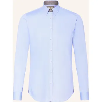 Pánská košile q1 Manufaktur Pánská Košile Extra Slim Fit, tmavě modrá, 43