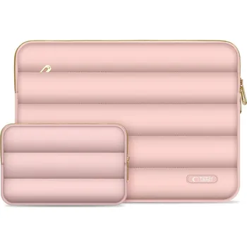 Počítač Tech-Protect Pouzdro na notebook - Tech-Protect, 15-16 Puffy Dusty Rose