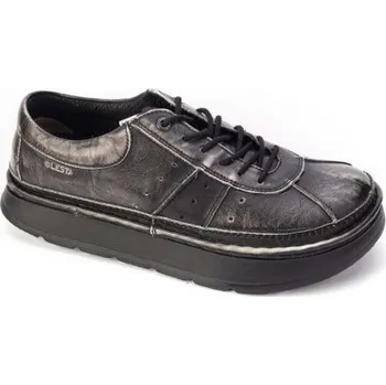 Dámské polobotky LESTA Polobotky 3038-0002 šedá stíraná Velikost: 37