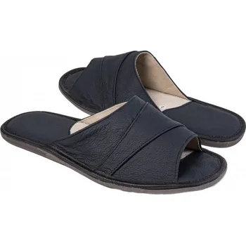 Pánské pantofle GEPARD kožené pantofle ju34b modrá Velikost: 42