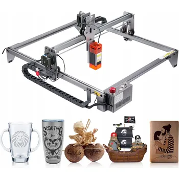 Zabezpečení domácnosti SucceBuy Laserová Gravírka 5W Gravírovací Plocha 40x40CM 10 000 MM/MIN