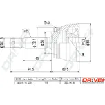Sada kloubů, hnací hřídel, DP2110.10.1270