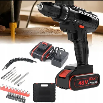 Aku Šroubovák ROHSEL, akumulátorový, 24 V ZAKRĘTARKA AKU ŠROUBOVÁK OSPRZĘT ZESTAW AKU 2X