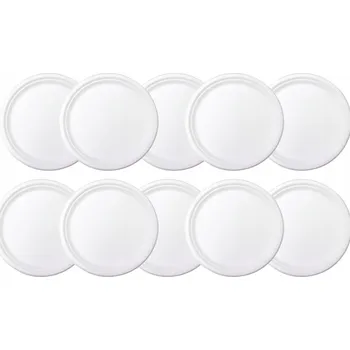 Obraz Víčka na zavařovací sklenice bílá 82 mm 10 kusů