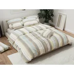 Krepové povlečení LINIE hnědé Rozměr povlečení: 70 x 90 cm | 140 x 200 cm