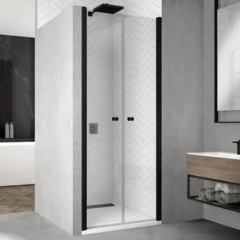 Sprchové dveře Ronal (Sanswiss) Ronal, SOLINO Black Line dvoukřídlé dveře SOL2 Šířka: 70 + doprava zdarma + při platbě převodem sleva