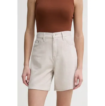 Dámské kraťasy Džínové šortky Levi's HIGH BAGGY SHORT A9311 béžová 01X, vel. 25