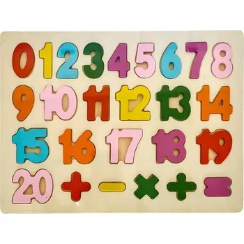 Obraz Číslice a čísla - skládačka