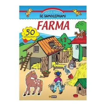 Výuková hračka Pracovní sešit Farma se samolepkami