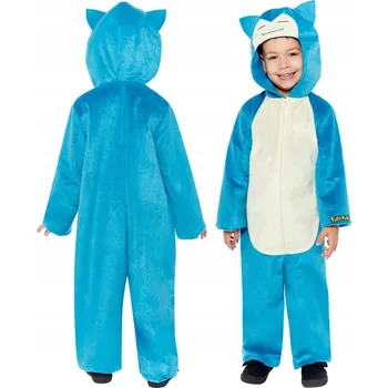 Karnevalový kostým Kostým Dětský Kostým Pokémon Snorlax, věk 8-10 let, velikost 128-140 cm