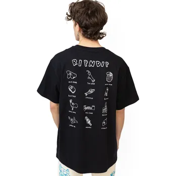 Pánské tričko Tričko Ripndip Grabs Black - S