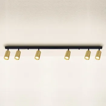 Bodové svítidlo Brilagi - LED Stmívat. bodové svítidlo SELE GOLDEN 6xGU10/6,5W/230V černá/zlatá