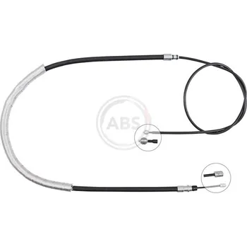 Lanko parkovací brzdy Tažné lanko, parkovací brzda, K16005