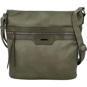 Dámská crossbody kabelka tmavě zelená - Firenze Shira zelená