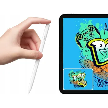PERO DOTYKOVÉ PERO IPAD PENCIL PRO APPLE IPAD 11 10 PRO AIR 2024 2025 MINI BÍLÉ