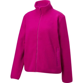 Dámská casual bunda CRIVIT Dámská bunda z umělé jehněčí kůže (růžovo-fialová, XS(32/34))