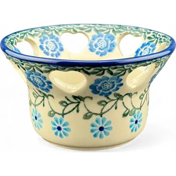 Svícen Dekorativní svícen na čajovou svíčku 3209, keramika Bolesławiec