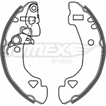 Brzdová čelist Sada brzdových čelistí, TX 20-27