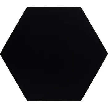 Pyramid Hexagon Black