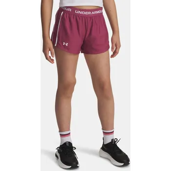Dívčí kraťasy Under Armour G Tech Play Up Short-RED 1390075-659 Červená YXL
