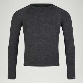 cyklistický dres ENDURA - E3249GY triko pánské BaaBaa Pro L/S Baselayer grey M-L