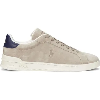 Pánská obuv Semišové tenisky Polo Ralph Lauren Hrt Crt Ii, 36, béžová, 12X