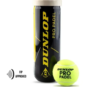 Raketový sport Padel míče DUNLOP PRO 3BT