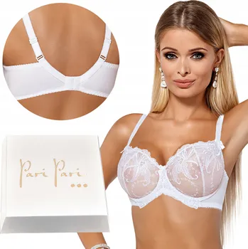 Podprsenka Paripari podprsenka s měkkými košíčky bílá velikost 80B