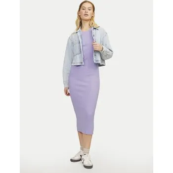 Dámské šaty JJXX Úpletové šaty Ellie 12254342 Fialová Slim Fit L