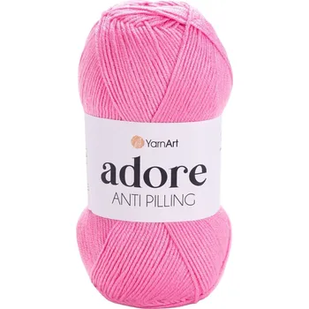 Příze Yarn Art Adore 339 Bright Pink Pletací příze