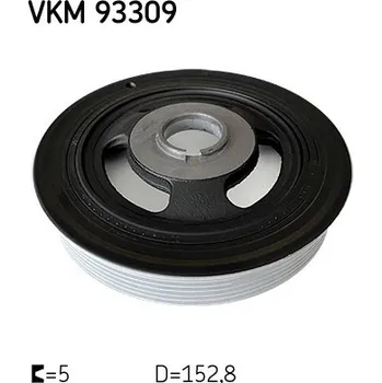 Řemenice, klikový hřídel SKF (VKM93309)